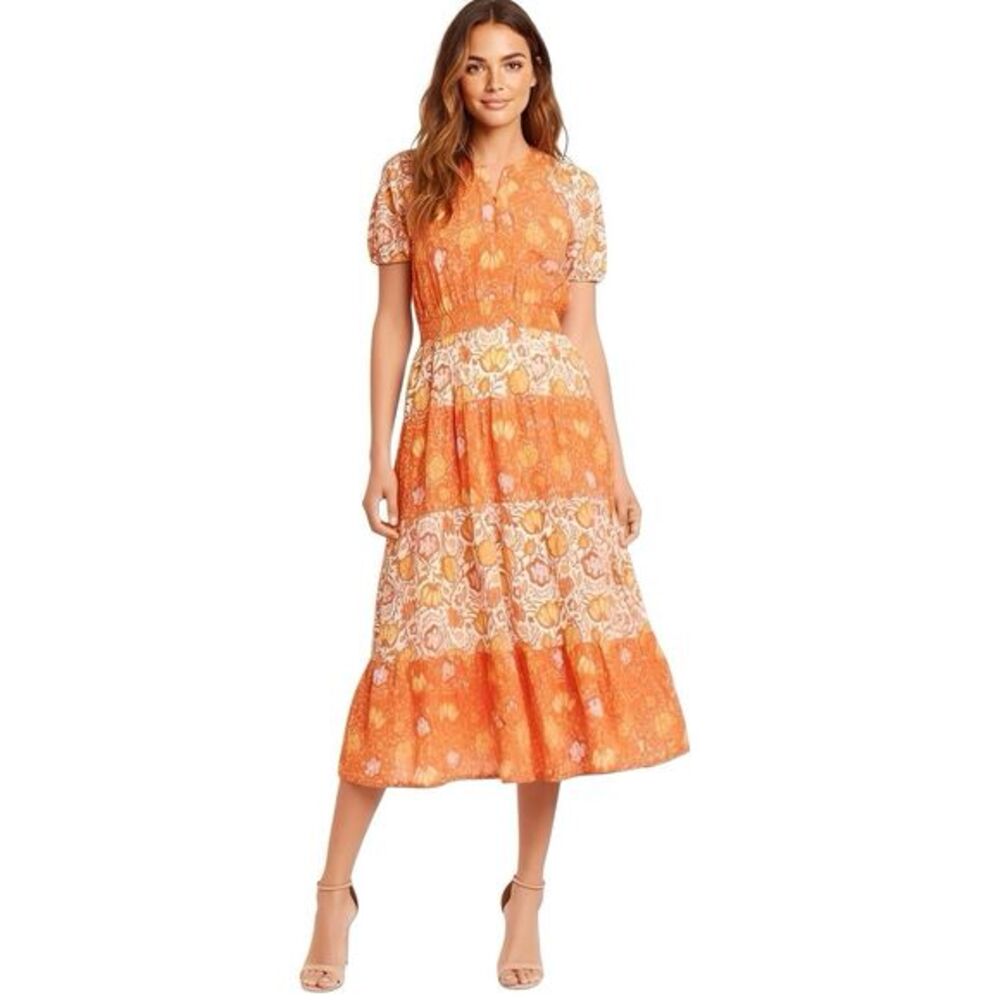 dRA Los Angeles Dress Small Bohemian Boho Cottagecore Prairie Peasant Cottage